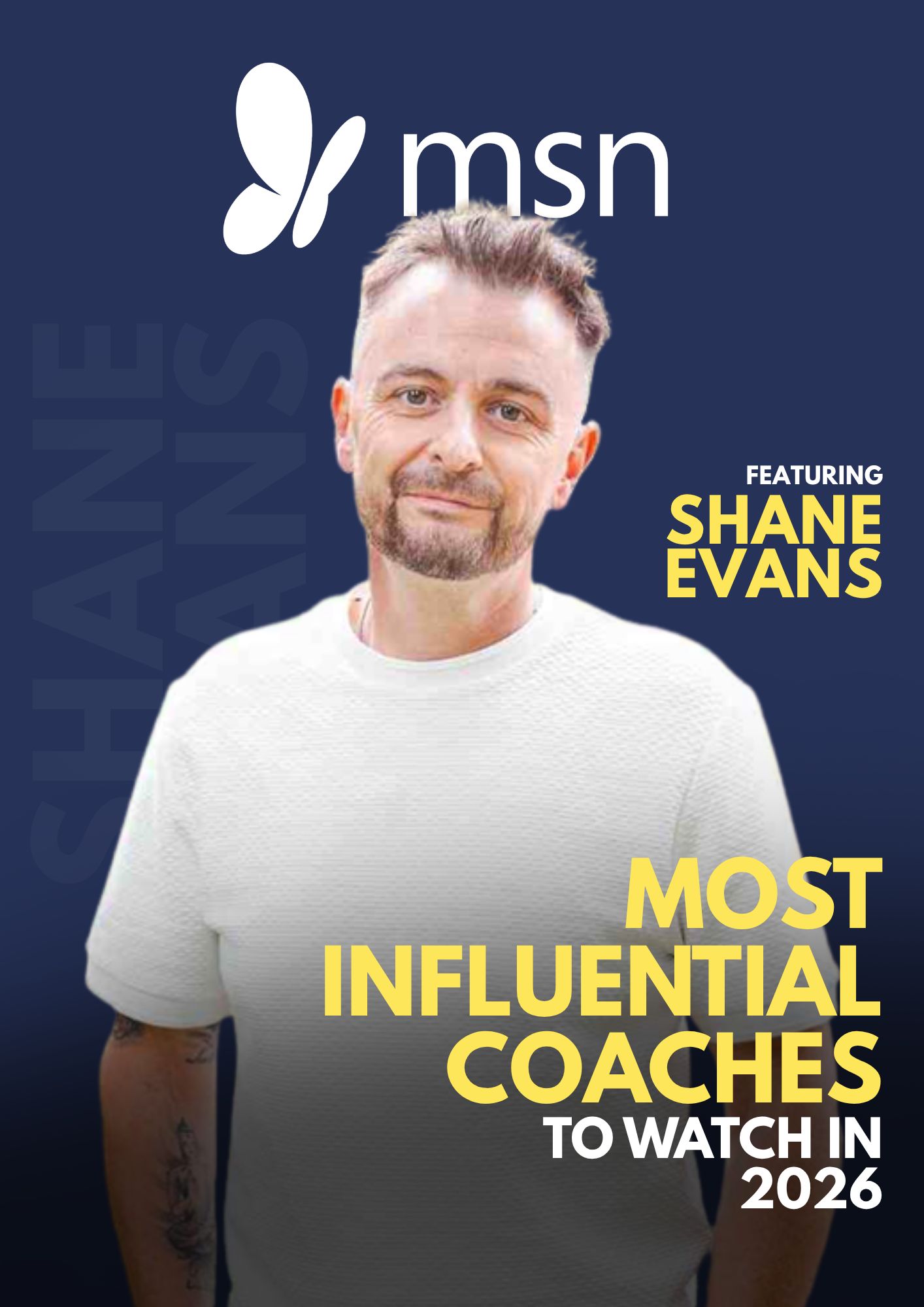 Shane Evans - MSN most influential coaches to watch in 2026